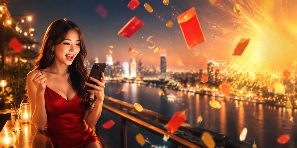 Không khí chợ đêm Sài Gòn với người dùng nhận thưởng phong bì đỏ từ ga88